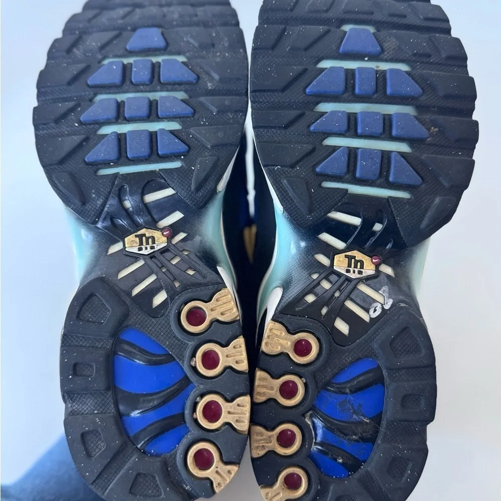 Nike Air Max Plus Tn Hyper Blue Shoes 2018 Sneakers Size 6.5Y